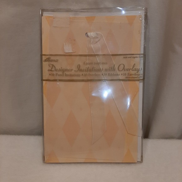 10 Create Your Own Designer Invitations With Overlays By AMPAD NIP Diamonds - Picture 1 of 10
